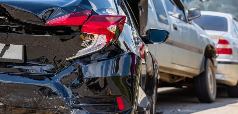 Heavy,Accident,,Modern,Car,Accident,Involving,Many,Cars,On,The MOTOR VEHICLE ACCIDENT