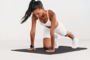 women doing core exercises for pelvic health