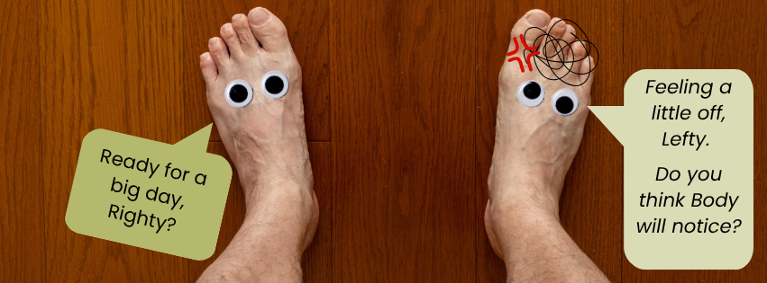 It Might Start With Your Feet It Might Start With Your Feet